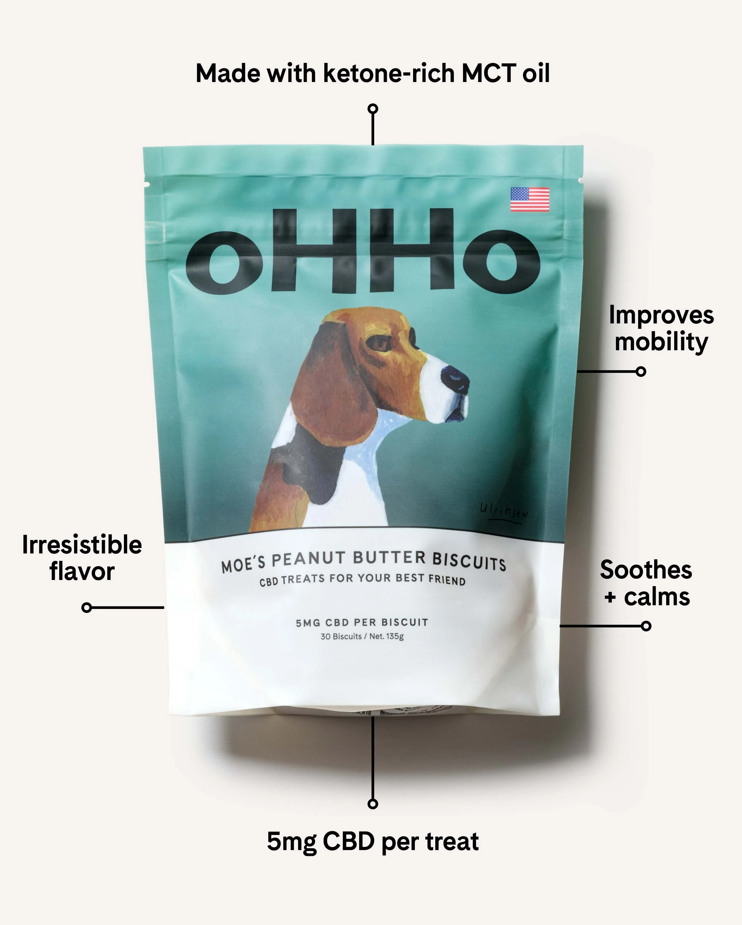 Moe's CBD Dog Biscuits - Image 5