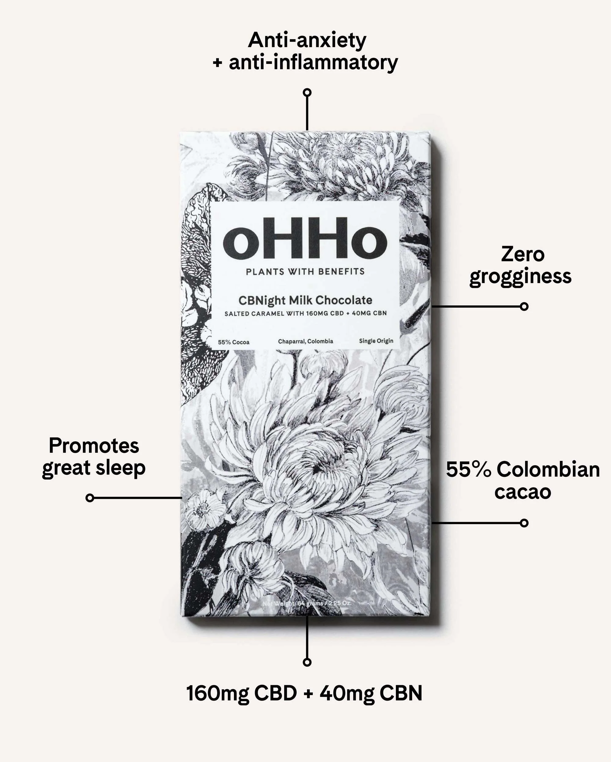 CBNight Milk Chocolate, Salted Caramel - Image 5